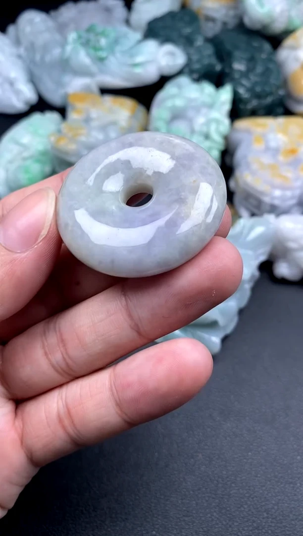 吊坠(不含链)未镶嵌翡翠1