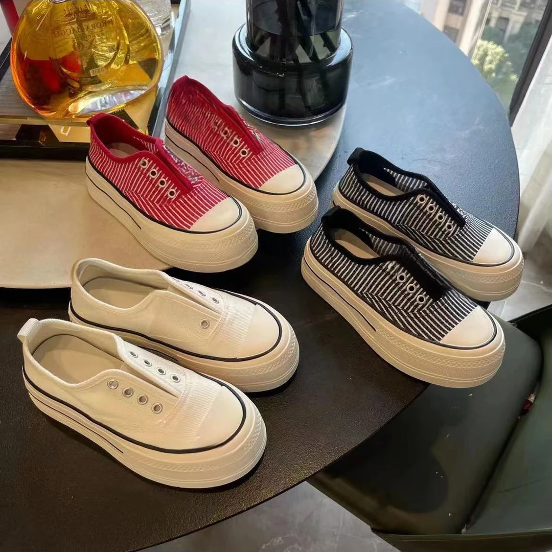 【HeiPa】付小付家新款女鞋透气风厚底休闲时尚鞋百搭夏季潮流