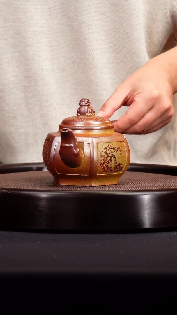 茶壶紫砂宜兴紫砂原矿壶