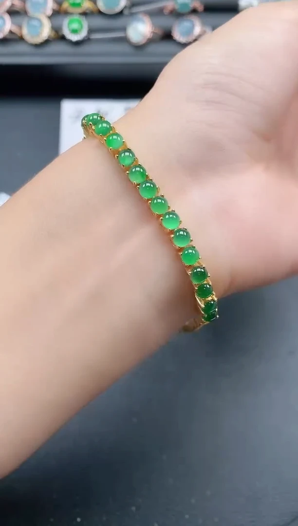 银S925镶嵌戒指翡翠1111