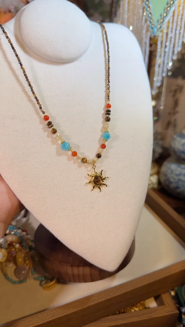 项链未镶嵌尖晶石056