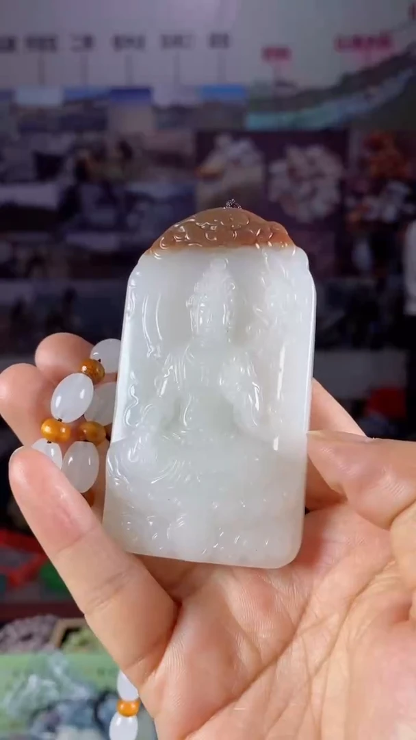 天然玉石未镶嵌颈饰