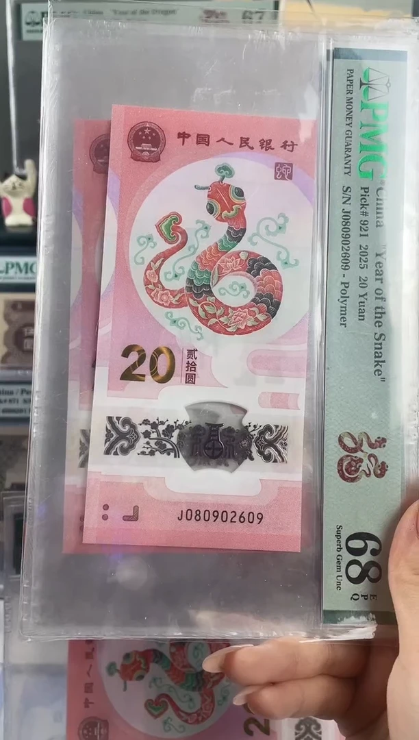 塑料蛇钞龙珠圆梦号68分