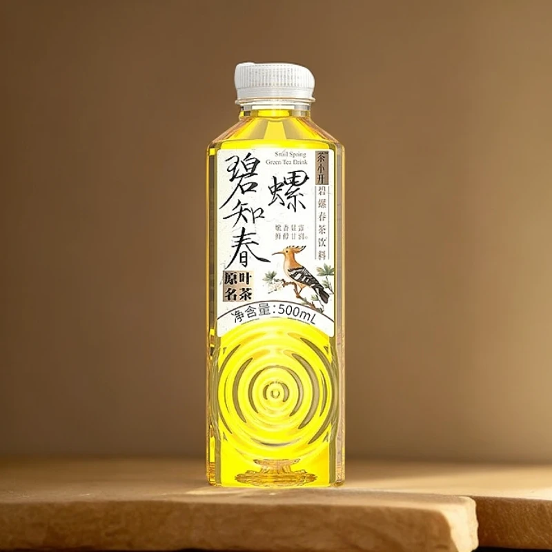 茶小开碧螺春茶饮料500ml