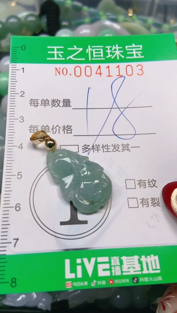 【闪购商品】翡翠颈饰未镶嵌闪购0041103