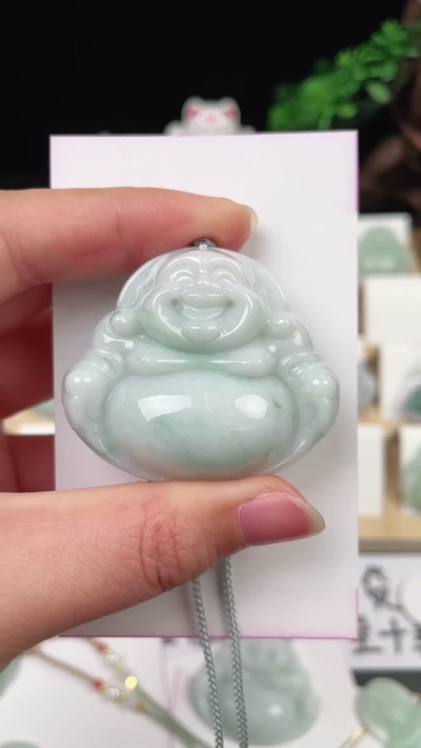 【闪购商品】翡翠颈饰未镶嵌佛公