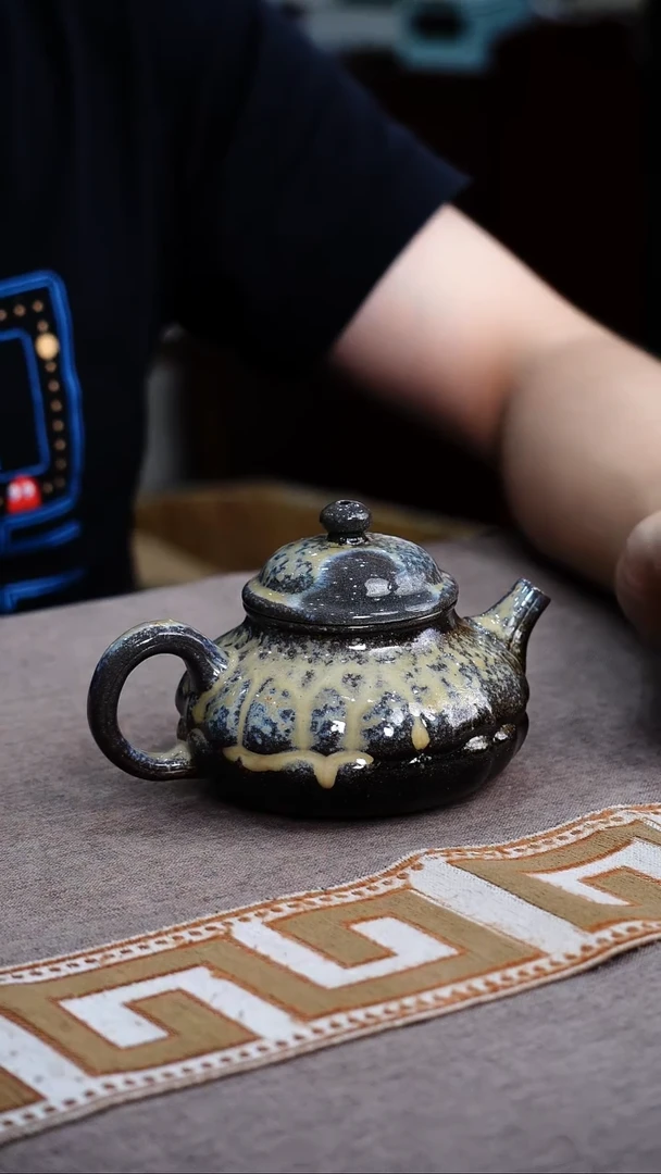 茶壶紫砂宜兴紫砂柴烧壶