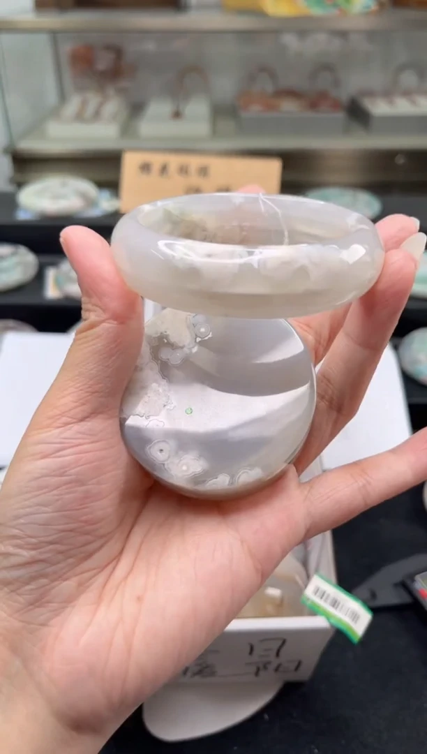 未镶嵌手镯石英质玉61圈口（赠品镯心）6536199
