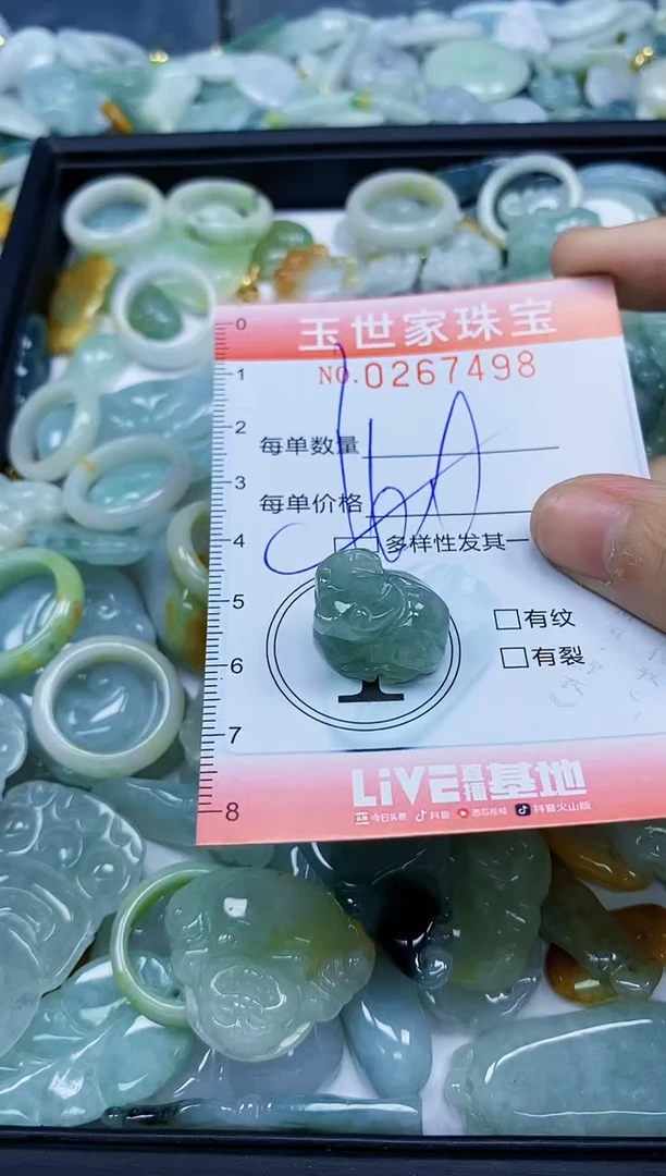 翡翠未镶嵌颈饰闪购0267498多样性发其一