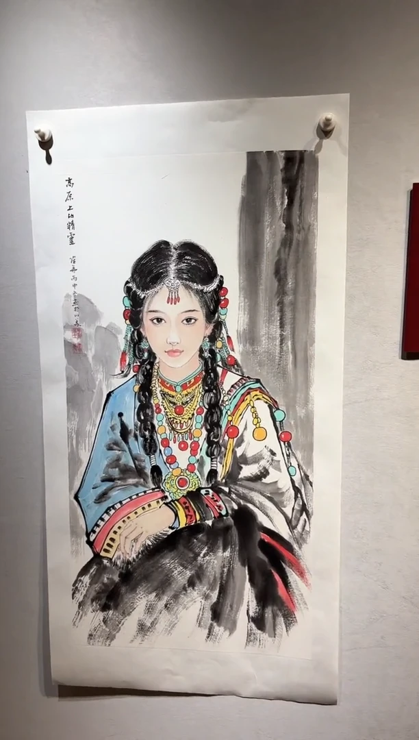 国画国画RW-1300573-张跃华央创美术馆精品定制备案作品