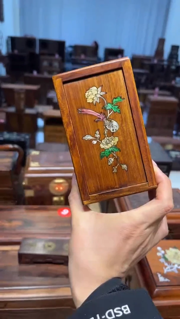 【闪购商品】木鸟踏花枝 机关盒