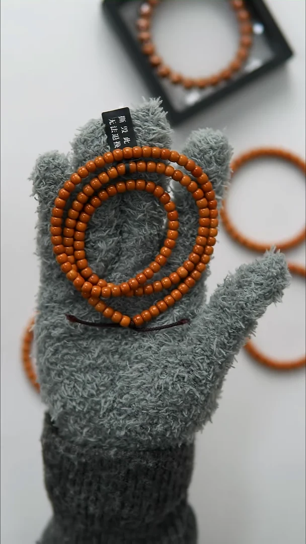 手串橄榄核5.2mm 老挝核尖108