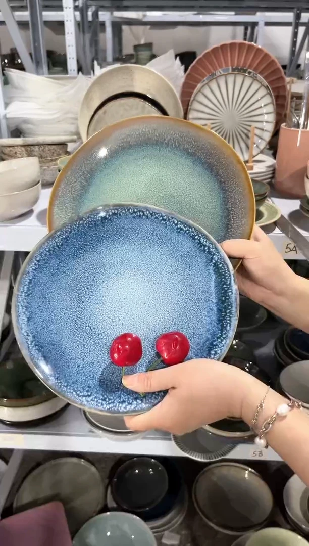 【闪购商品】瓷片外贸尾货瑕疵满20包邮X2 中盘组合