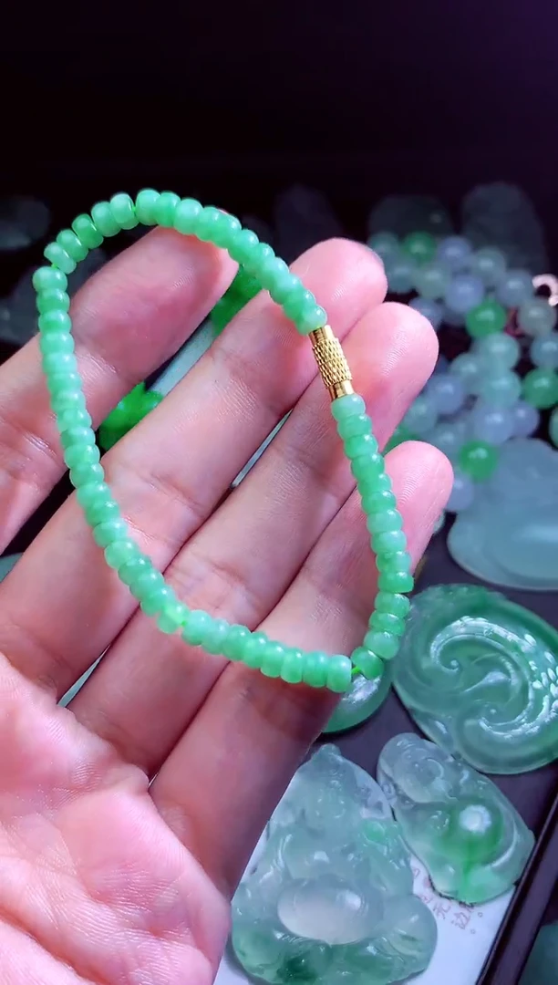 定制翡翠未镶嵌翡翠毛货定制
