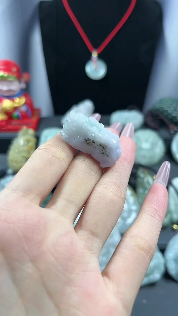 【闪购商品】翡翠颈饰未镶嵌貔貅