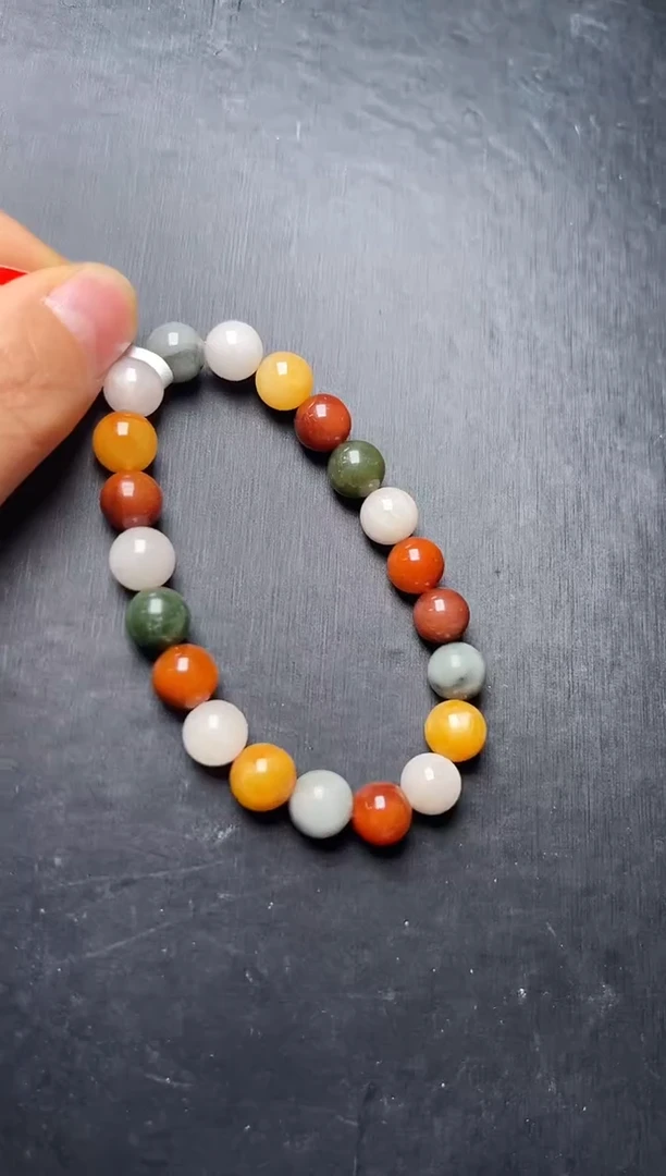 未镶嵌手串水晶红兔毛手串7m+ M52006XA