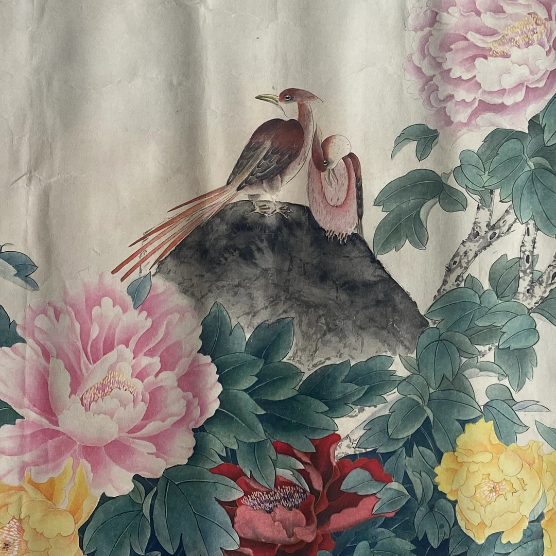 DY13211 花鸟 纸本 118*99