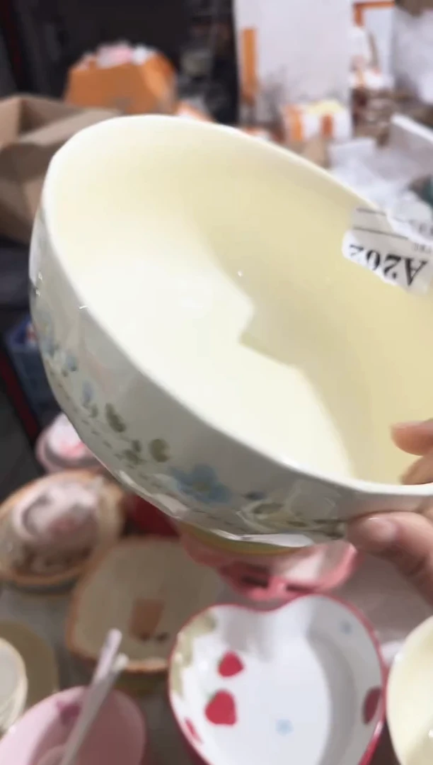 【8寸★2个】黑点针眼属正常陶瓷都有介意慎拍微瑕破损包赔