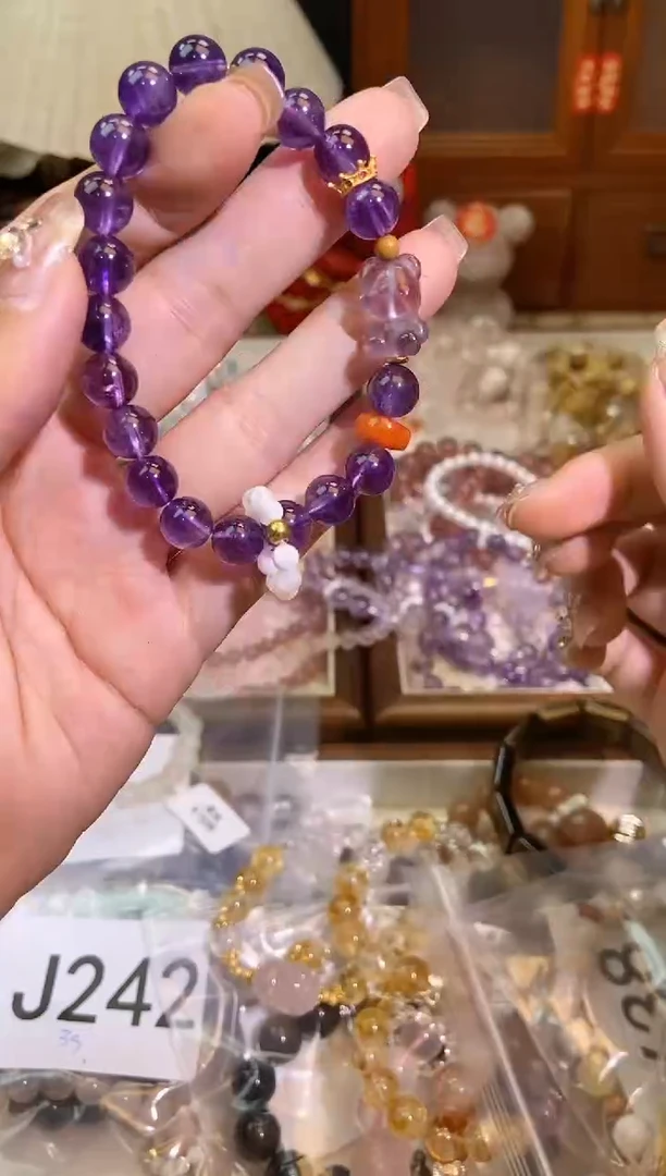 【闪购商品】水晶手链未镶嵌126手串