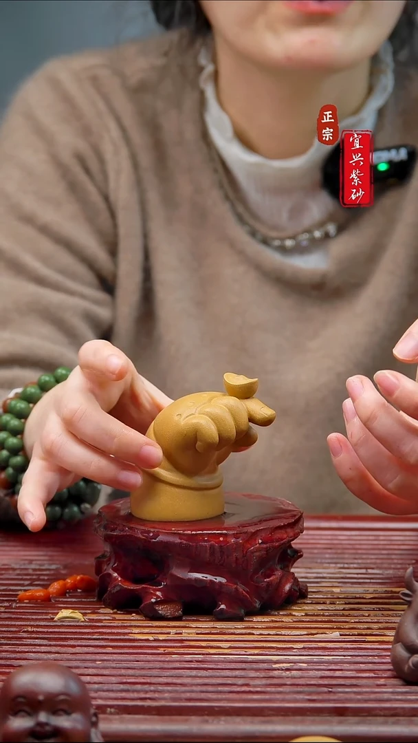 紫砂茶宠宜兴紫砂茶宠摆件