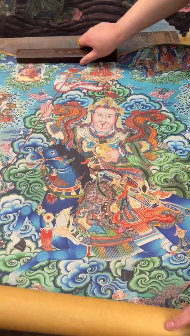 卷轴画大朱画院老刘专属AA03