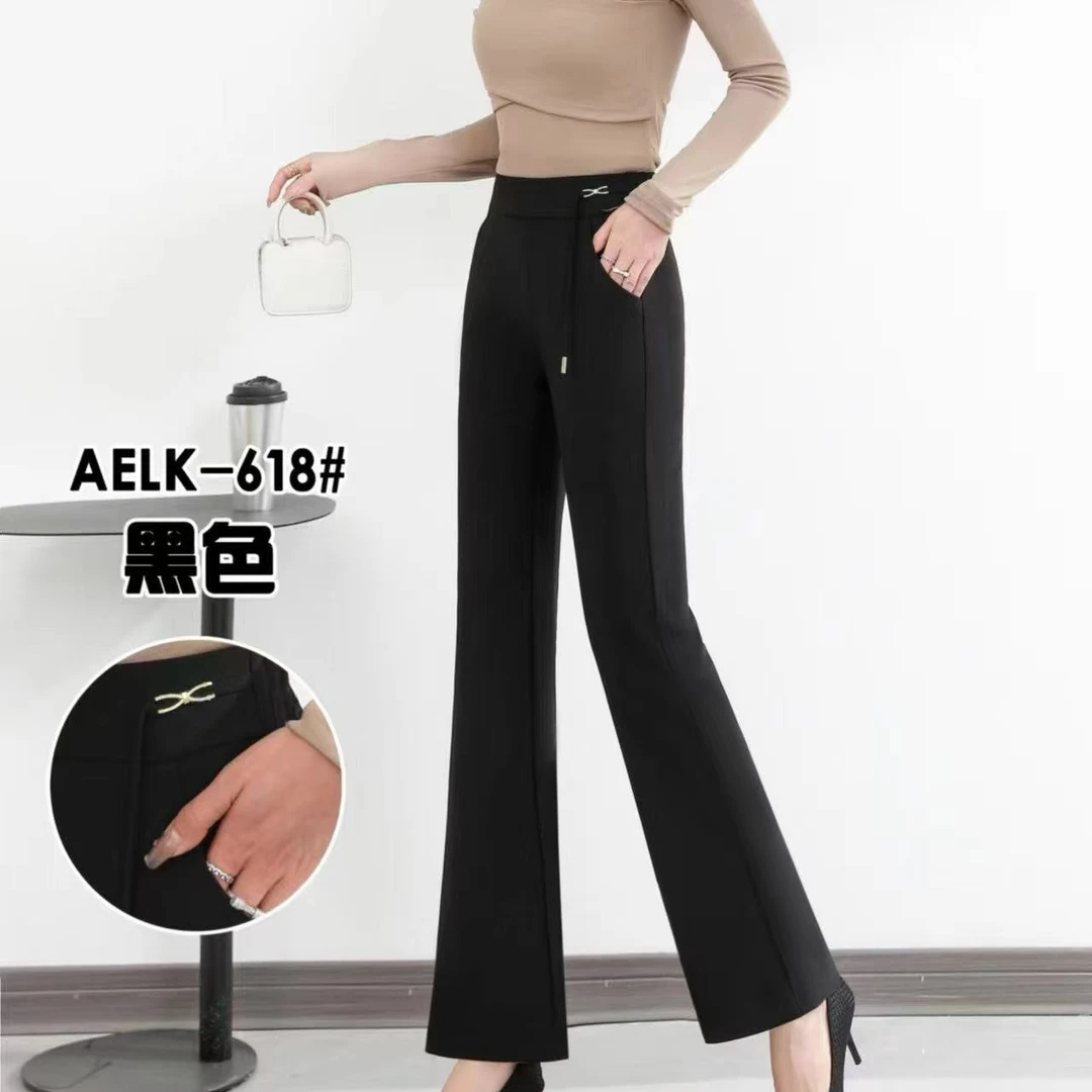 春季新款阔腿裤显瘦