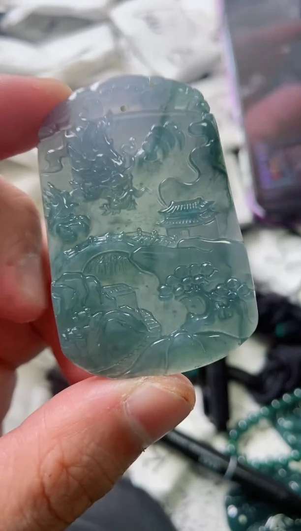 颈饰未镶嵌翡翠8