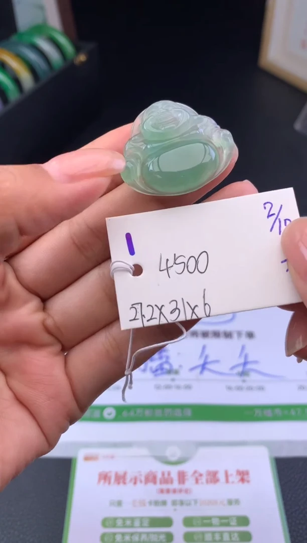 颈饰未镶嵌翡翠假一赔三