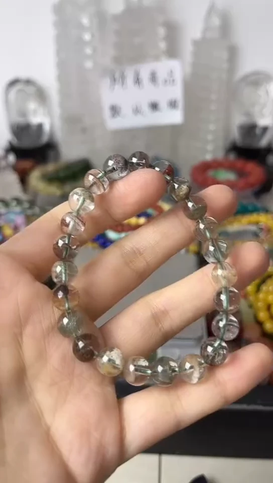 水晶手链未镶嵌矿坑