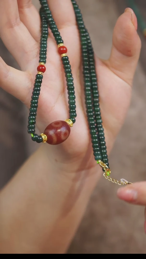 【闪购商品】玛瑙/玉髓项链未镶嵌多样性发一