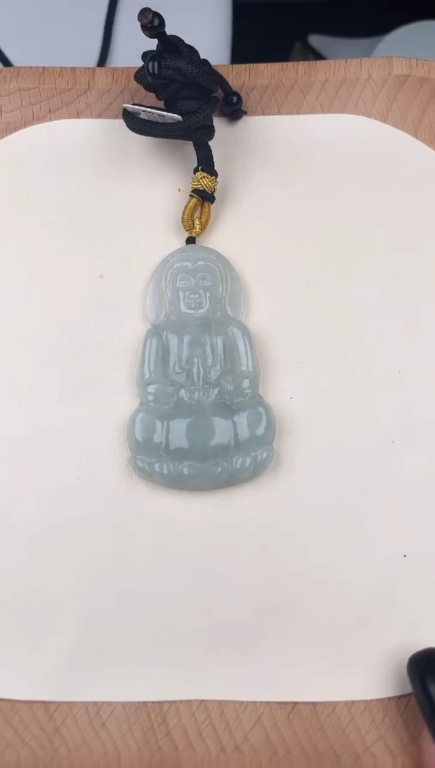 颈饰未镶嵌翡翠Y5A084观音-1