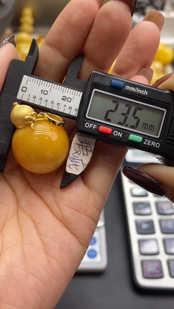 琥珀银S925镶嵌珠宝奇石1610