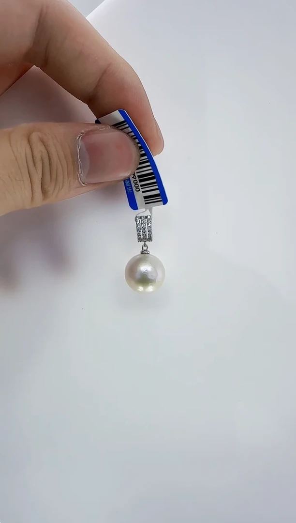 【闪购商品】淡水珍珠DA银S925镶嵌b694 吊坠12