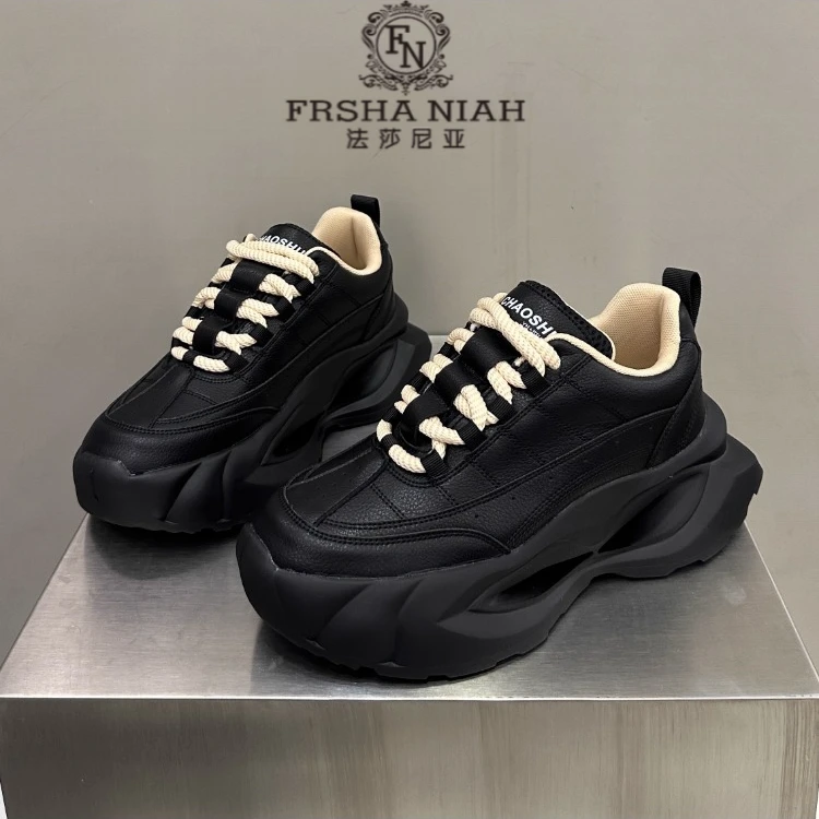 法莎尼亚显瘦增高老爹鞋秋冬季爆款高级感运动鞋休闲百搭透气潮鞋