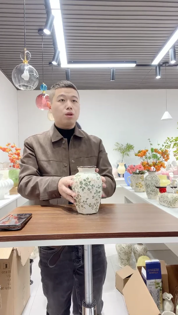 尾货处理微瑕繁花八角中号