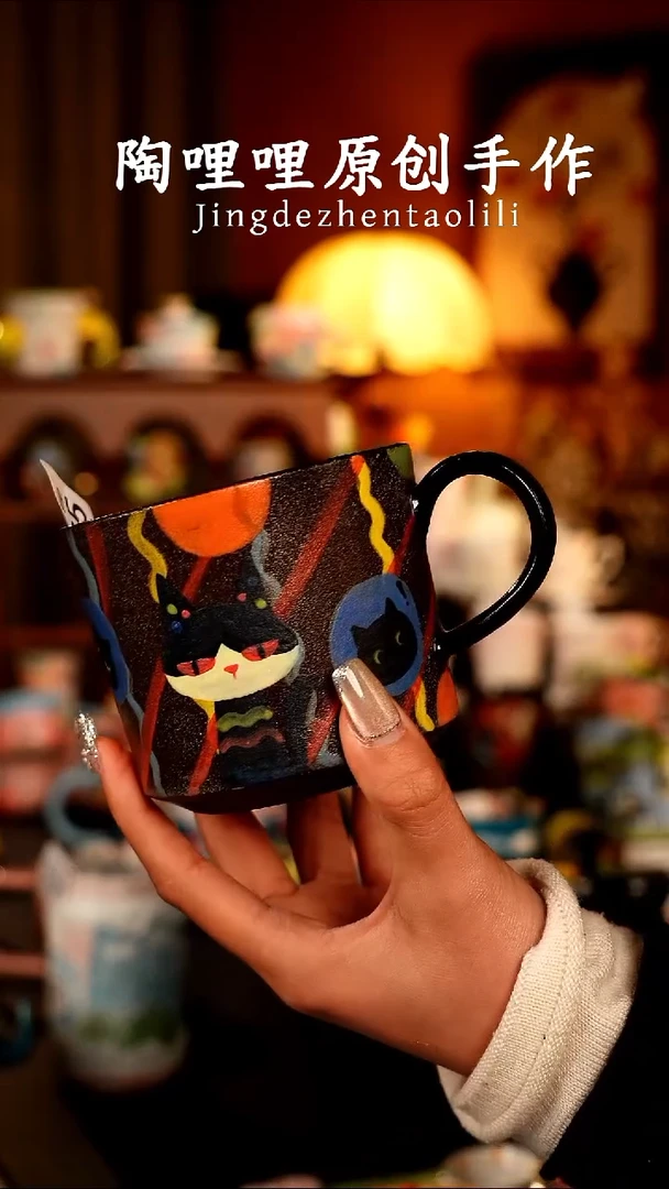 陶哩哩原创手作陶瓷0045（微瑕）