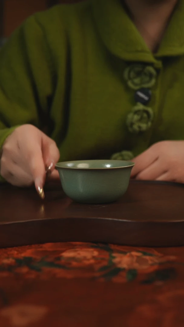 杯子瓷汝州原产地原矿仿古老釉q