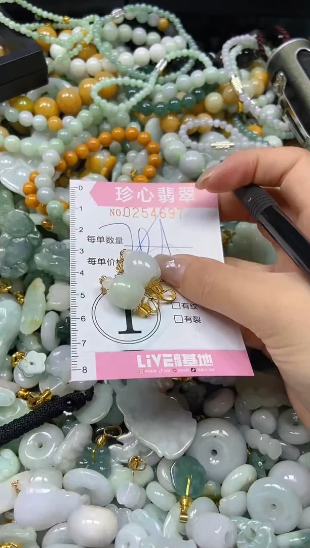 翡翠未镶嵌颈饰闪购0254697多样性发其一