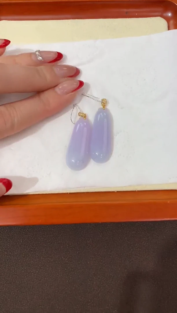 【闪购商品】翡翠颈饰18K金镶嵌天然缅甸a货翡翠(多样性发其一)