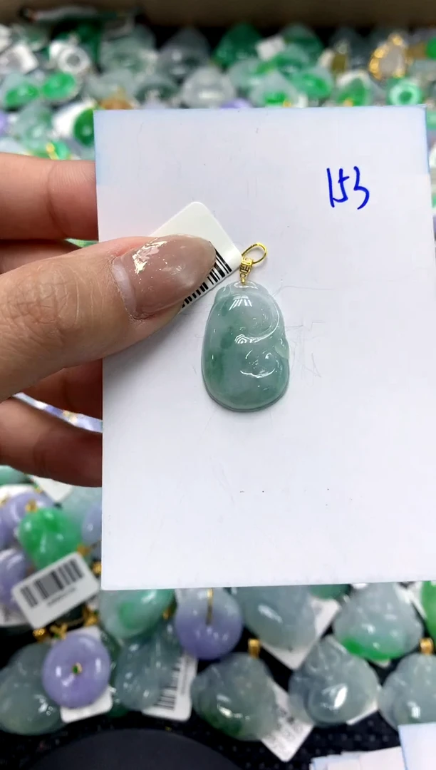 【闪购商品】翡翠颈饰18K金镶嵌11111111111111111