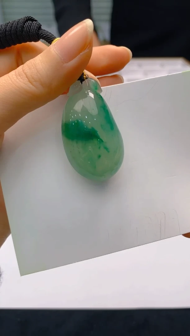 【闪购商品】石英质玉颈饰未镶嵌冰美人非洲翠104