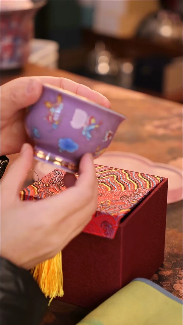 【闪购商品】陶瓷茶具（无礼盒无茶盘）@@A11656