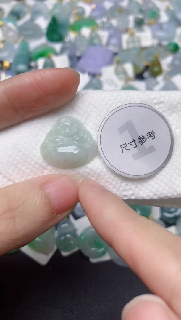 颈饰未镶嵌翡翠天然缅甸A货翡翠