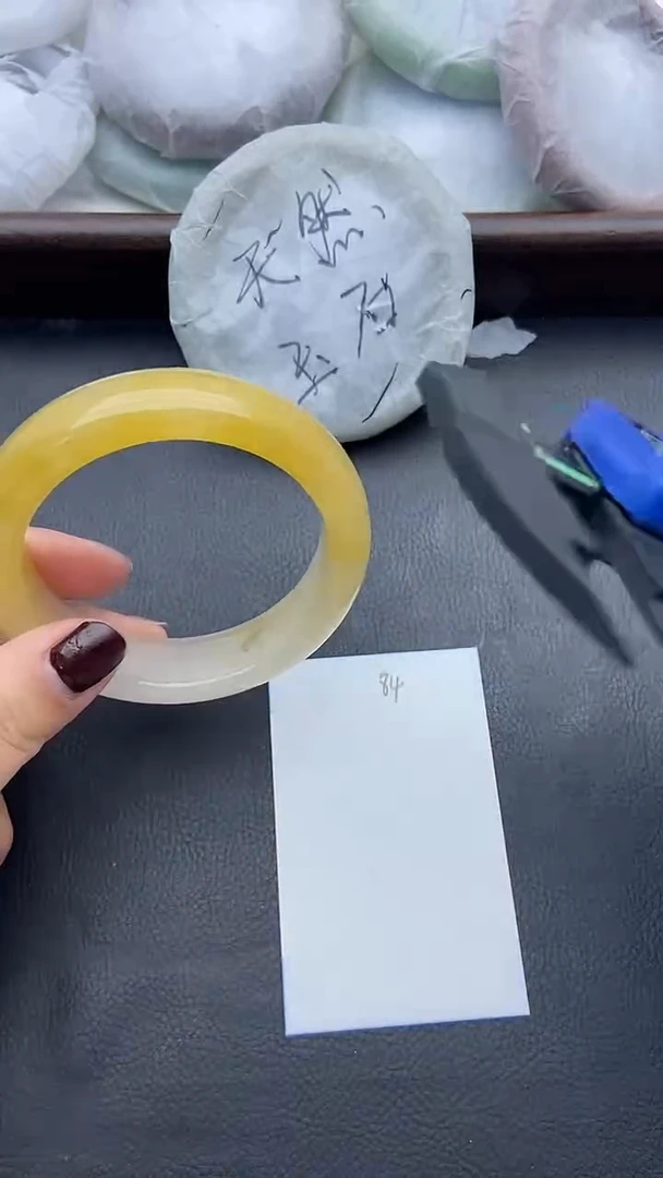 未镶嵌手镯石英质玉84+58/59