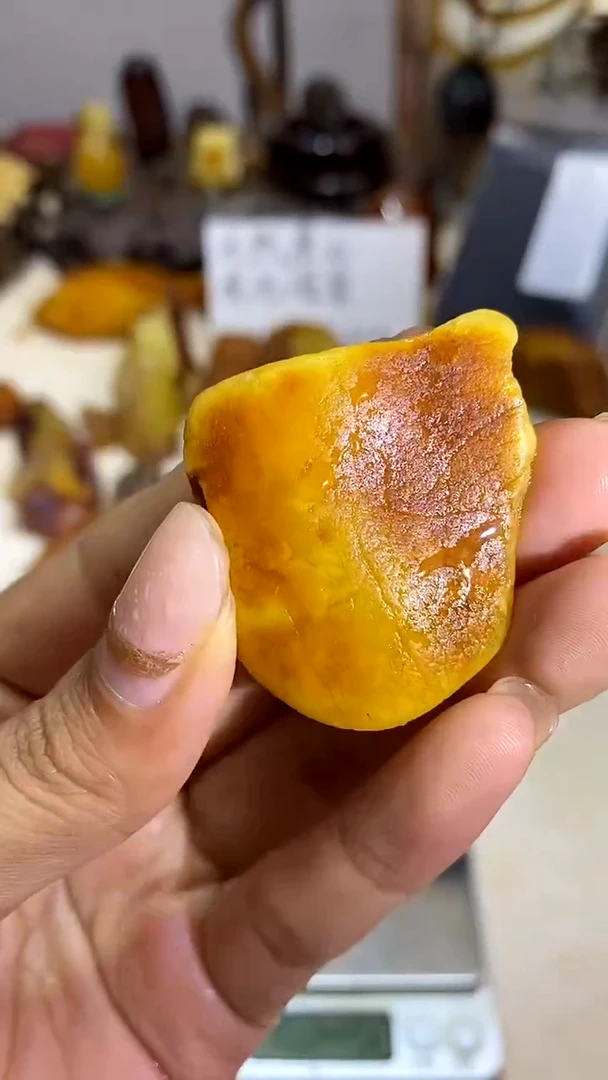 琥珀未镶嵌珠宝奇石天然琥珀蜜蜡原石