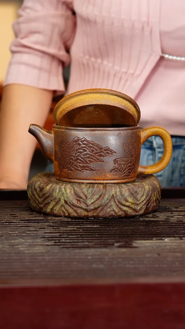 宜兴原矿紫砂壶茶壶宜兴原矿紫砂壶茶壶300C