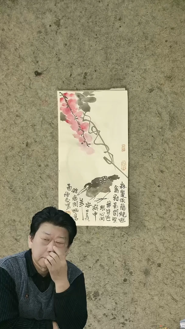 国画温德志老师禅意小品
