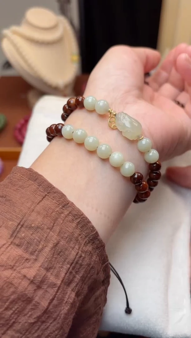 【闪购商品】库克手串未镶嵌 PX库克双圈款手串手持