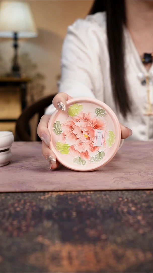 杯景德镇陶瓷杯碗柴烧多人