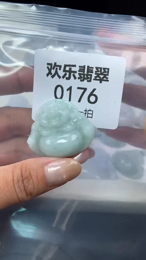 颈饰未镶嵌翡翠缅甸天然翡翠0176